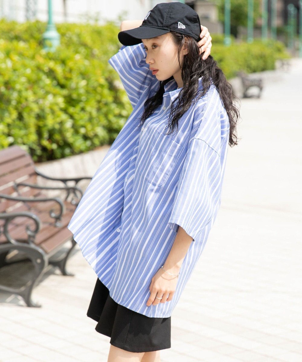 WEGO 【ユニセックス着用ITEM/シワになりにくい】イージーケアオックスフォードシャツ（S） 