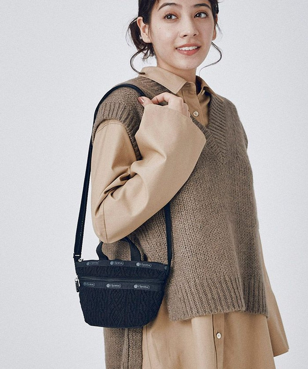 JERSEY MINI CROSSBODY/ケーブルブラック / LeSportsac | ファッション