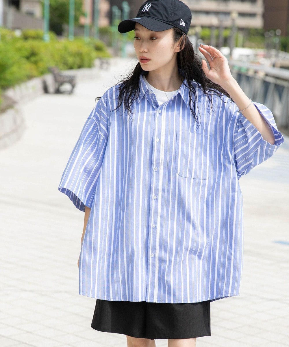 WEGO 【ユニセックス着用ITEM/シワになりにくい】イージーケアオックスフォードシャツ（S） 