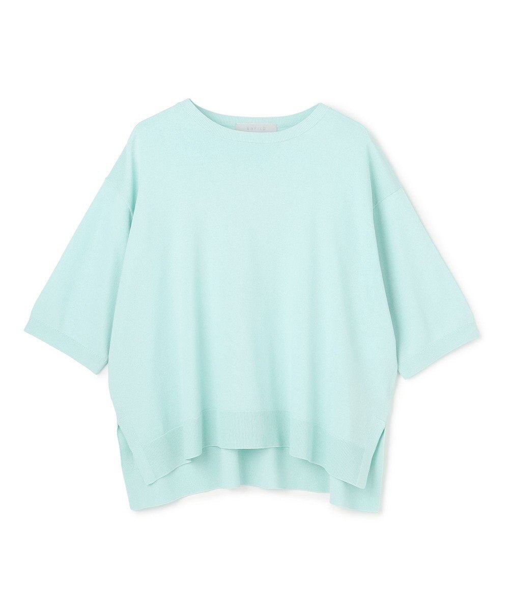 UNFILO L スゴ機能美ニット ハーフスリーブ 