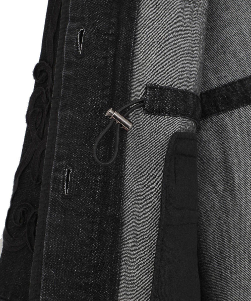 Green Parks ■ESCAR デニムコード刺繍ジャケット 