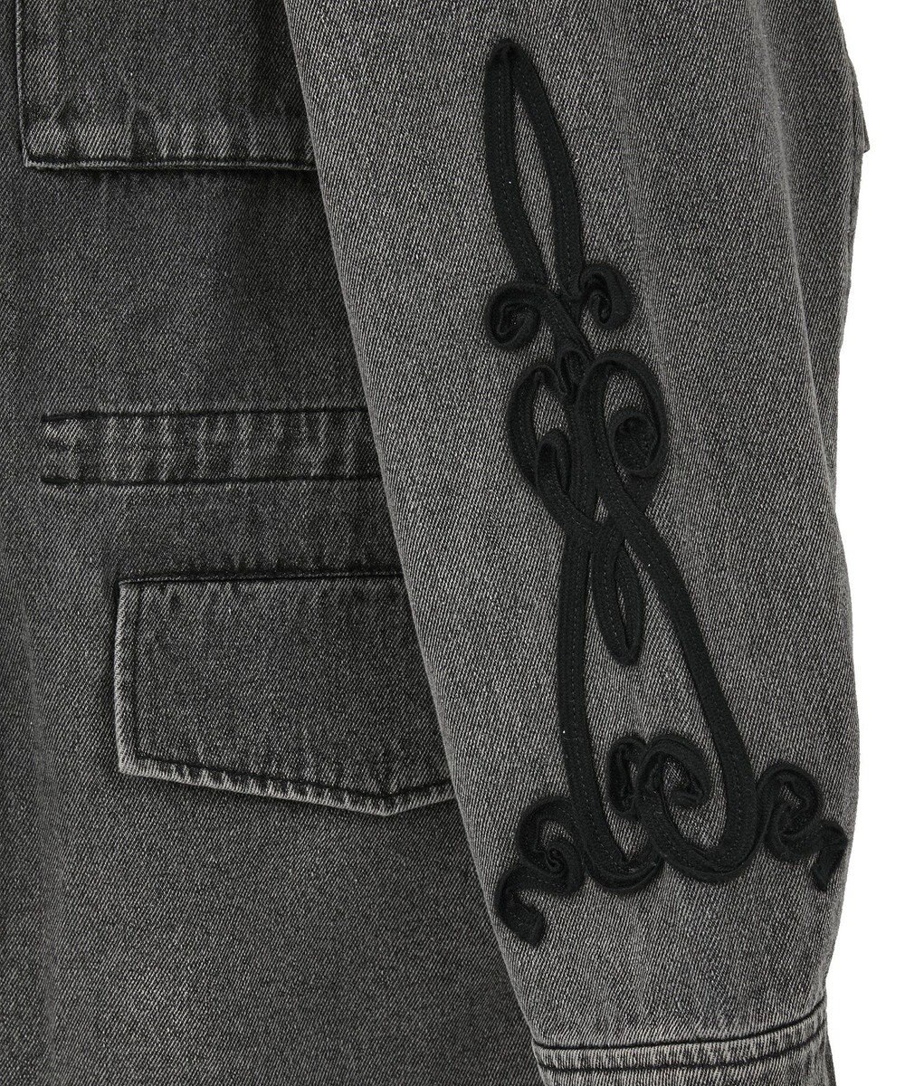 Green Parks ■ESCAR デニムコード刺繍ジャケット 