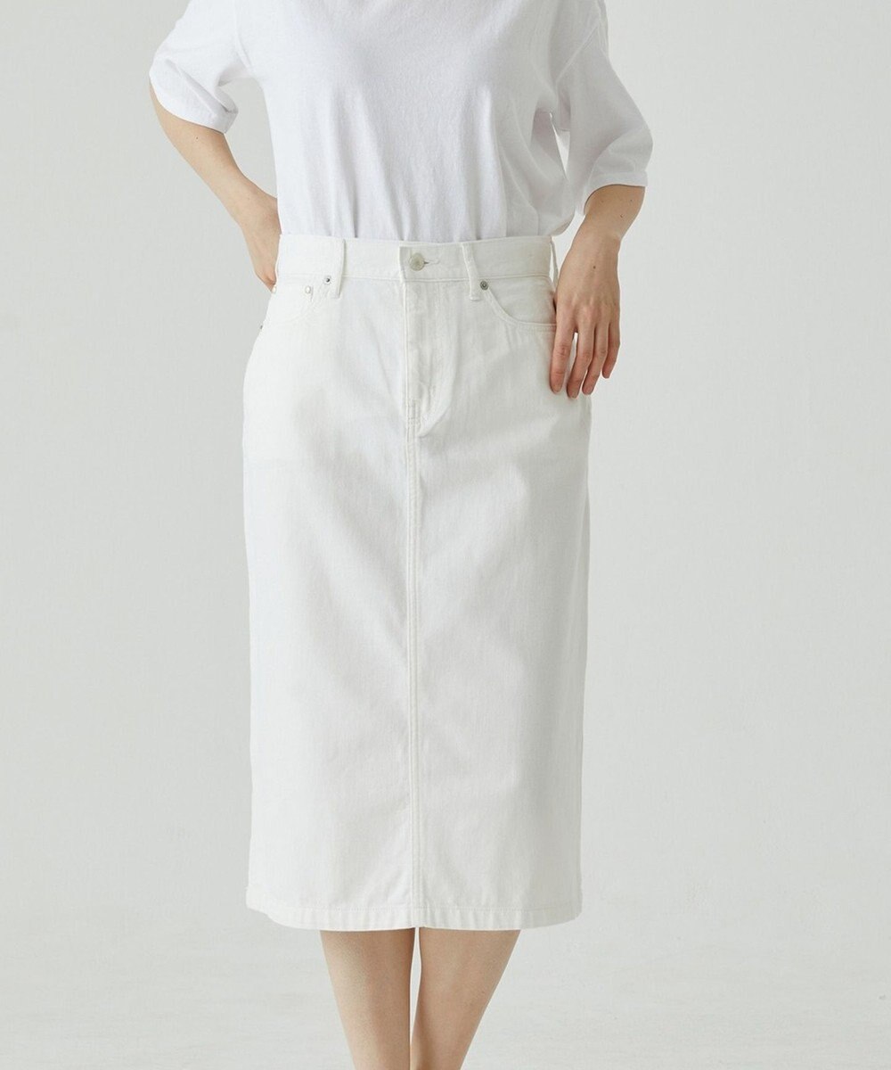 caqu FS 3/4丈 デニムスカートⅡ 