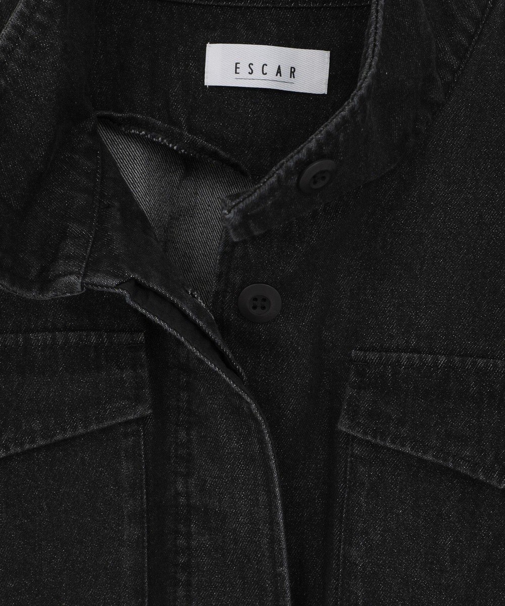Green Parks ■ESCAR デニムコード刺繍ジャケット 