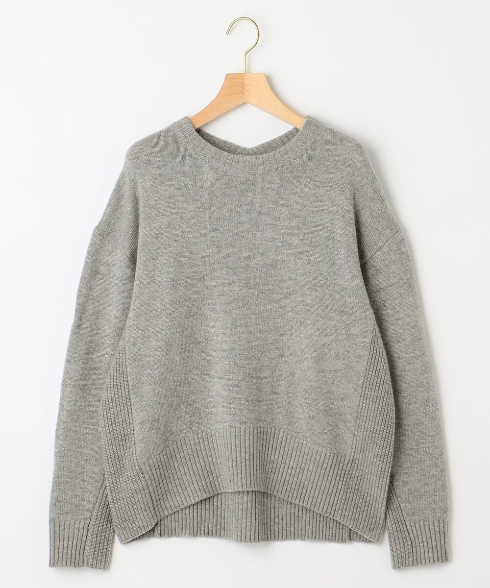 組曲 カシミヤブレンドバルキープルオーバー ニット 