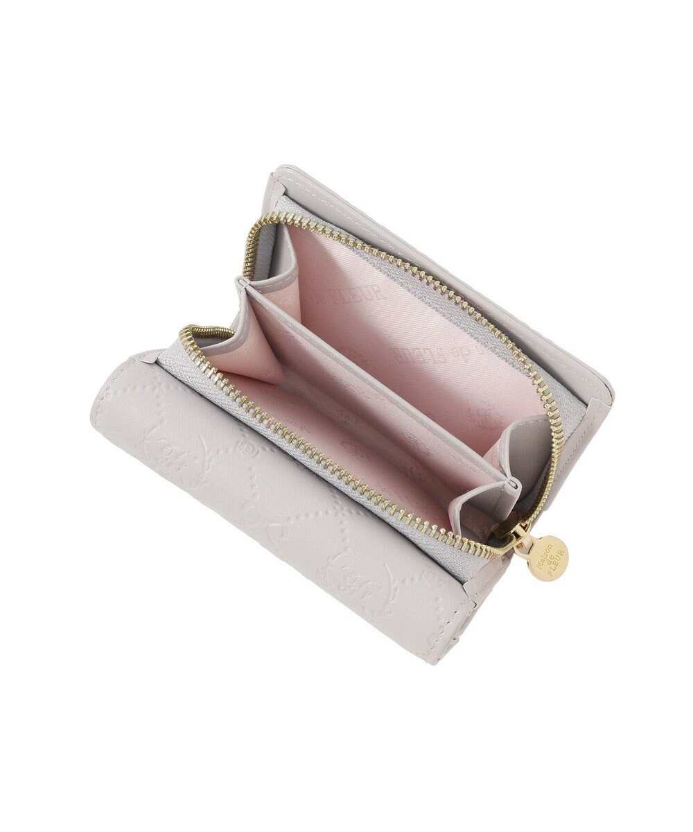 Maison de FLEUR カラーモノグラムウォレット 