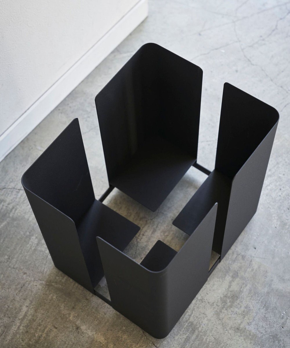 tower キャスター付きニューズラック タワー  ブラック 