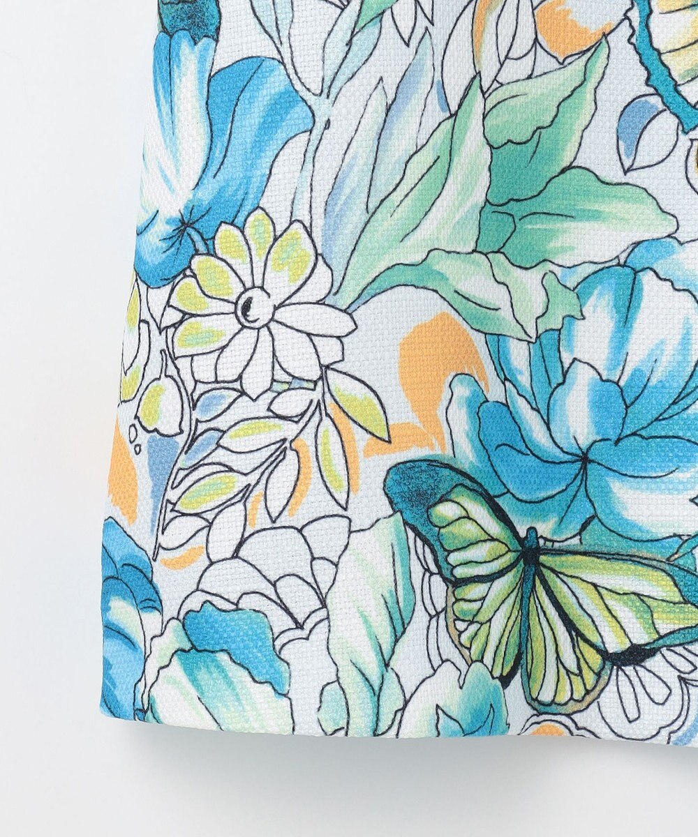 GRACE CONTINENTAL フラワーガーデンプリントトップ 