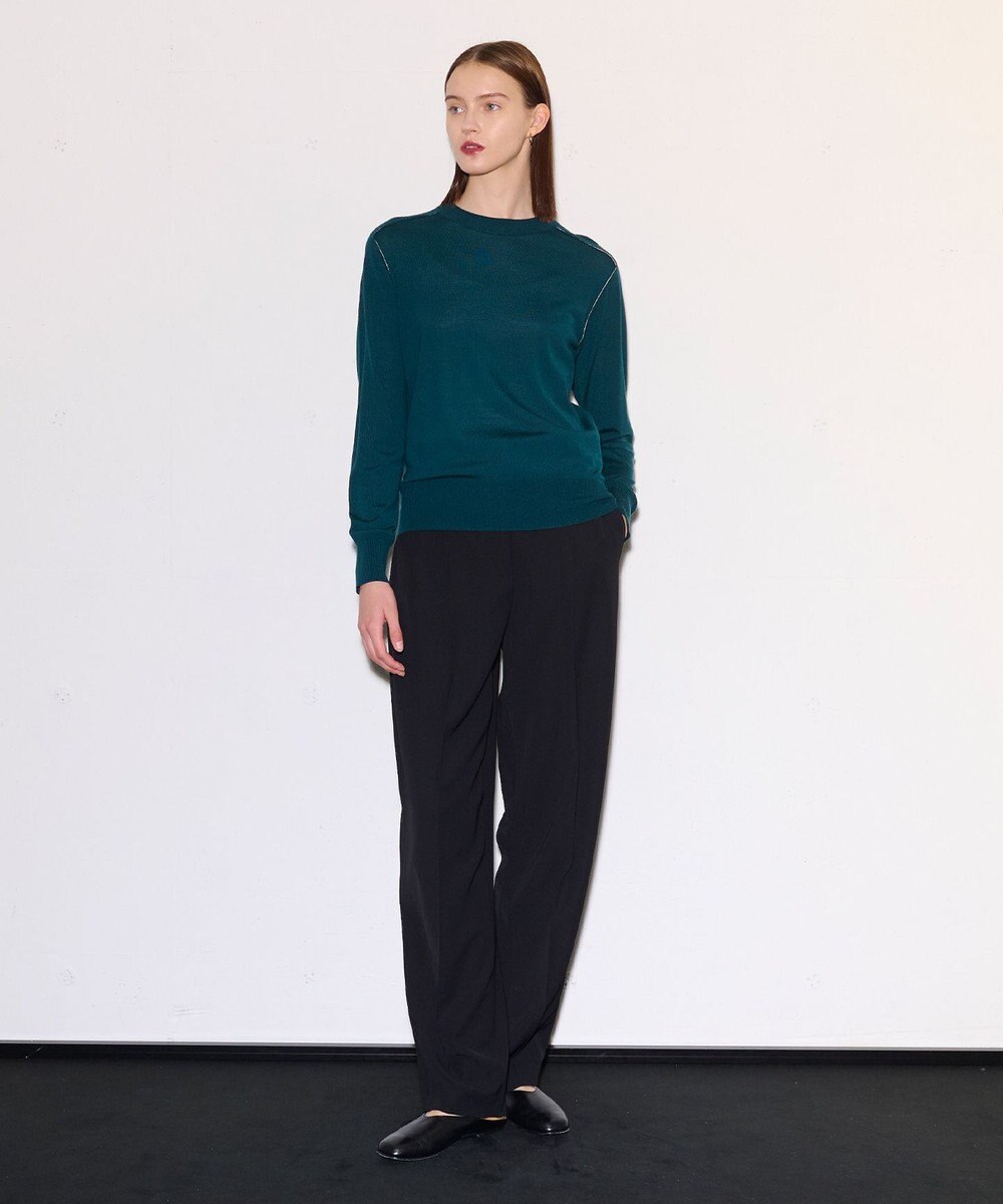 JOSEPH ドレーピーウールビスコース　トラウザーズ 