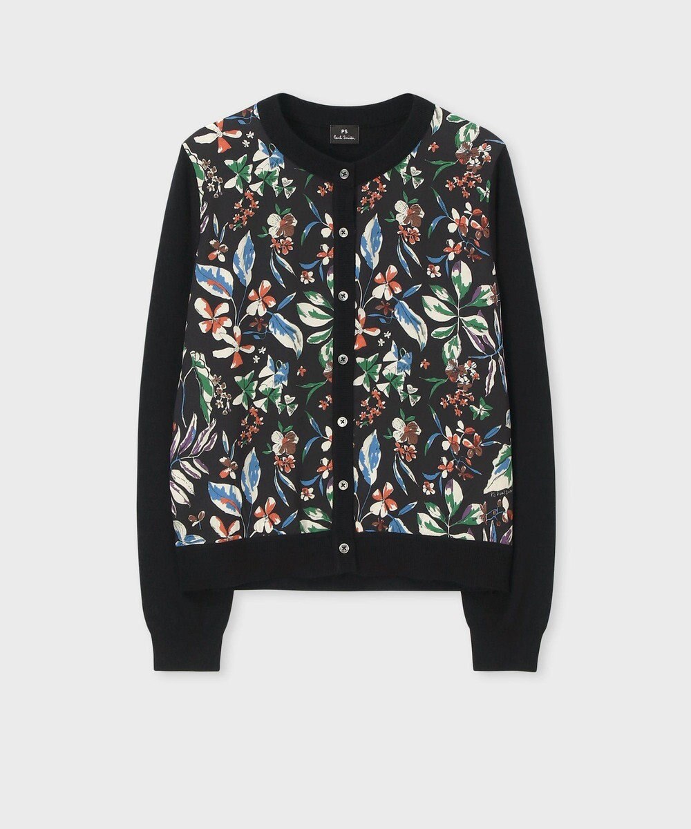 Paul Smith Number Floral コンビ カーディガン 