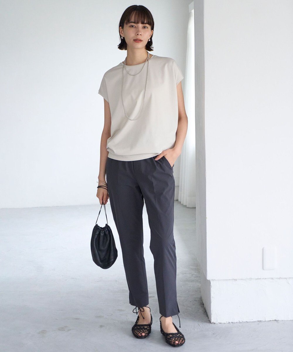 UNFILO BEAUTY FORM フレンチスリーブTシャツ 