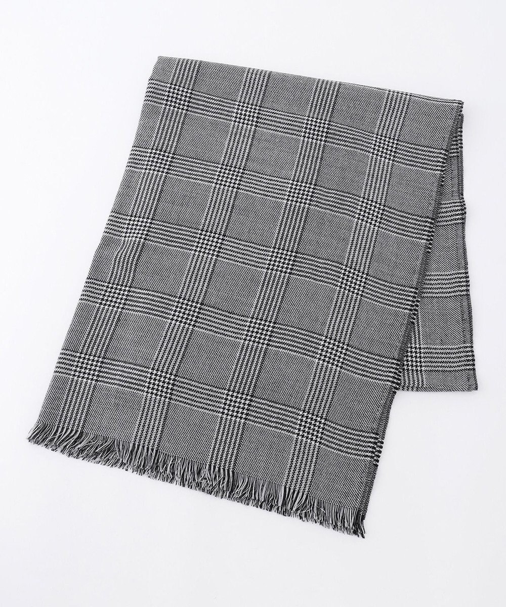 23区 シルケットウール グレンチェック柄 ストール 