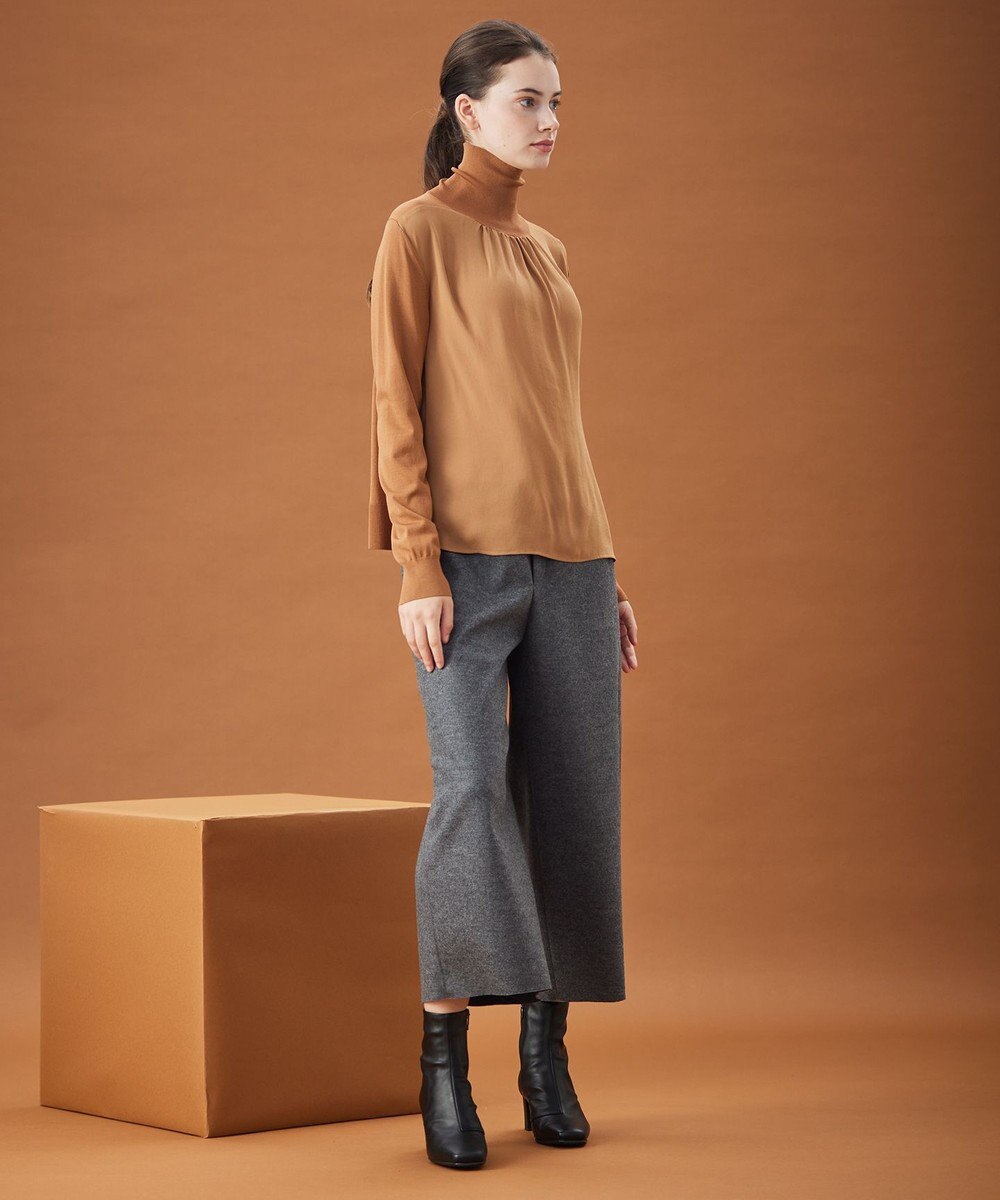 BEIGE， 【WEB限定・S-size】KINABALU / ジョーゼットニット 