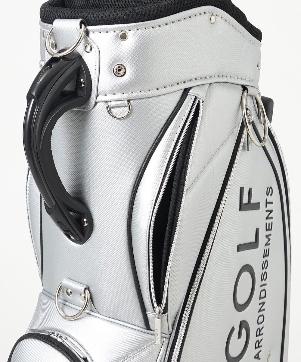 23区GOLF 【UNISEX】セルフスタンドバッグ内蔵キャディバッグ キャリー付き 練習や電車移動に◎ 
