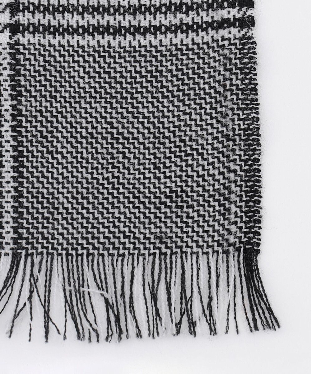 23区 シルケットウール グレンチェック柄 ストール 