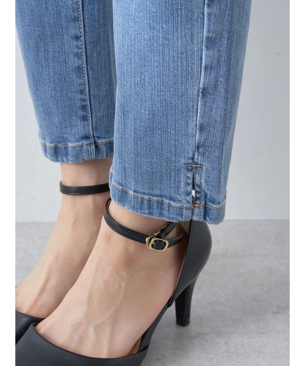 earth music&ecology クロップドデニムパンツ 