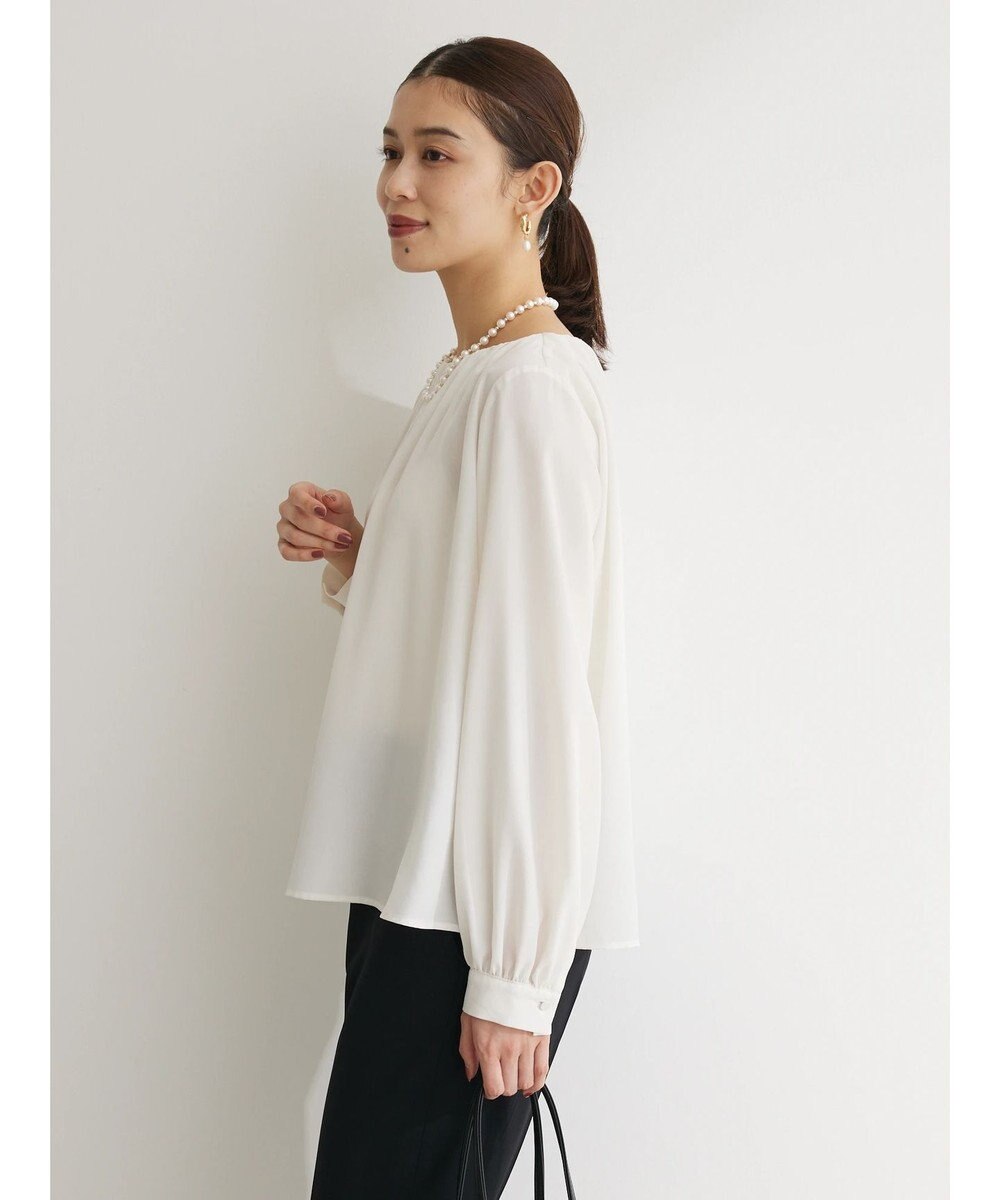 Green Parks ｅｆ－ｄｅ　ギャザーブラウス 