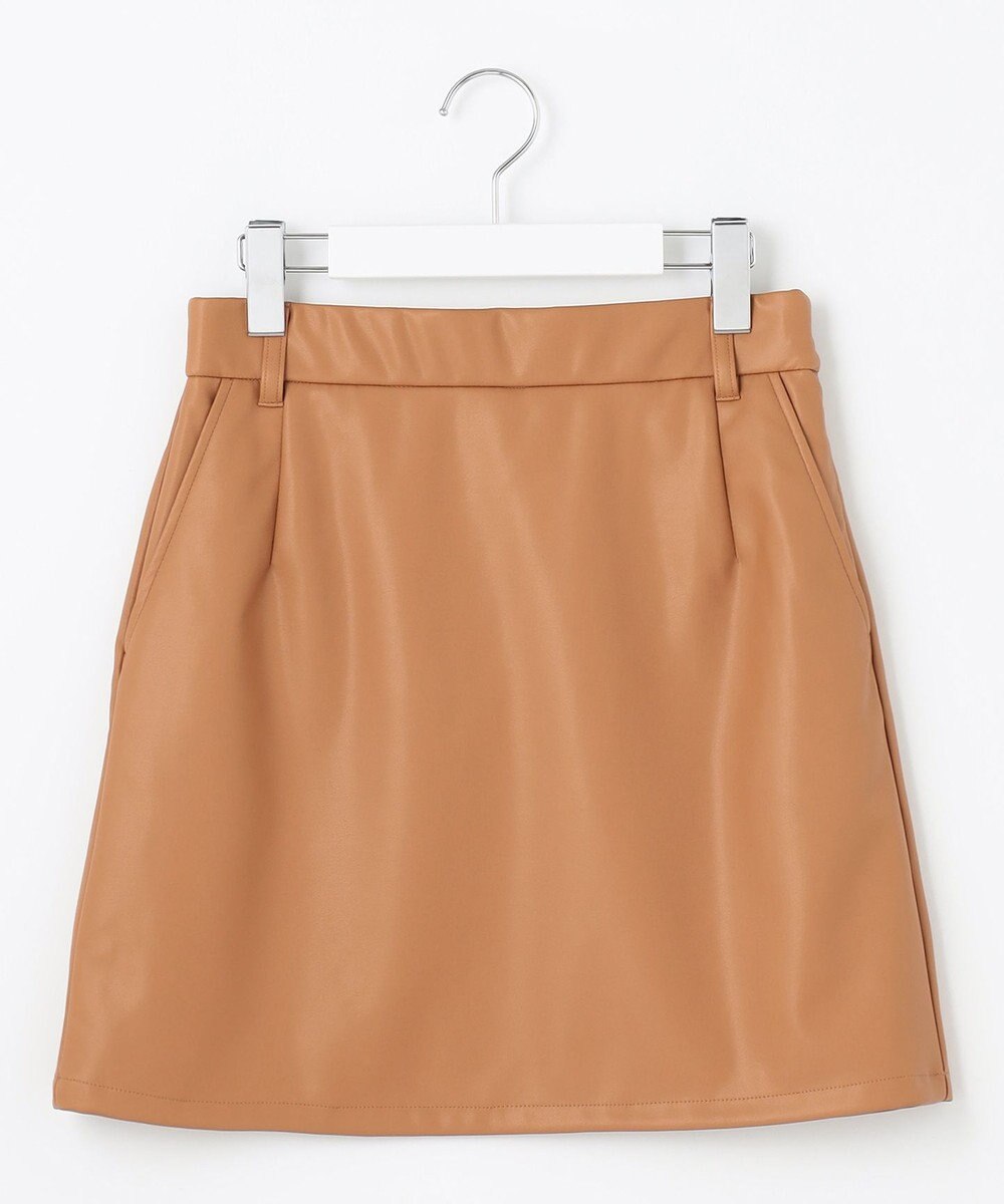 23区GOLF 【WOMEN】フェイクレザー スカート 