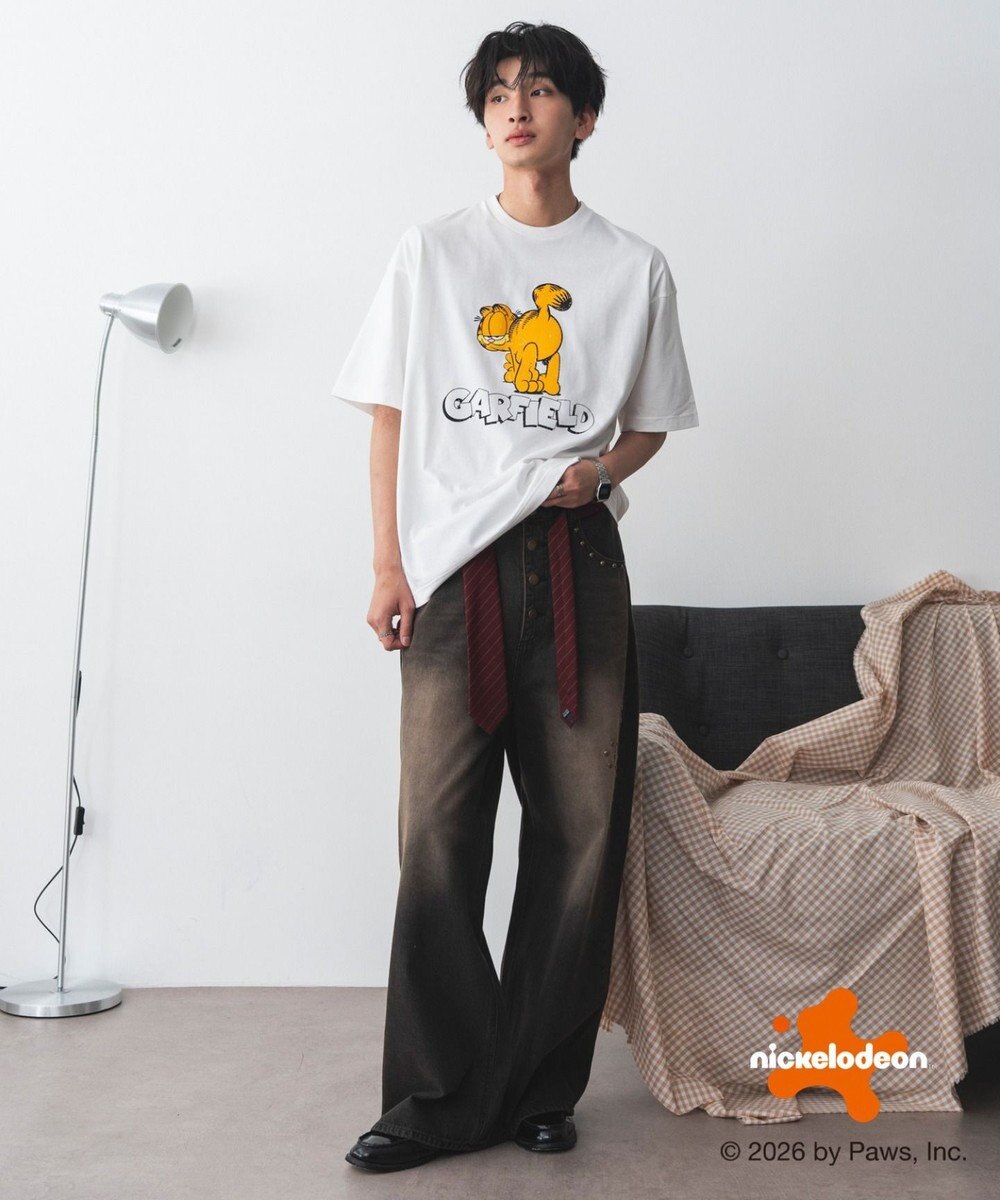 WEGO 【ユニセックス着用ITEM】GARFIELDグラフィックT（SS） 