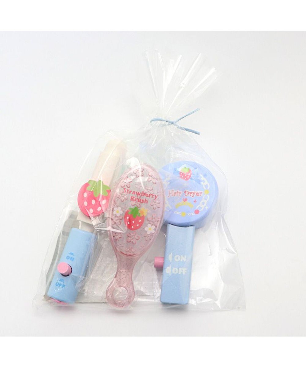 Mother garden マザーガーデン 野いちごままごと ドライヤー3点セット 《ブルー》 