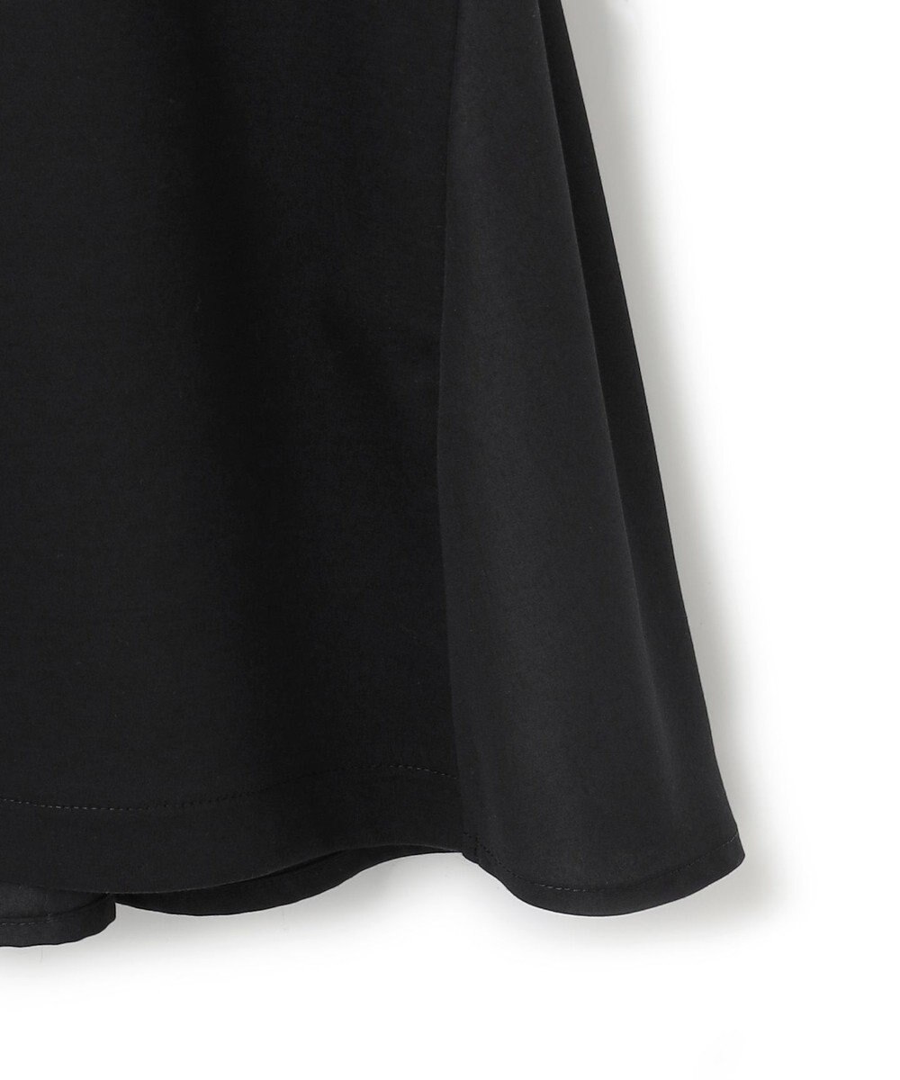 23区 L 【汗じみ防止/洗える】スムースデザイン バックフレア カットソー 