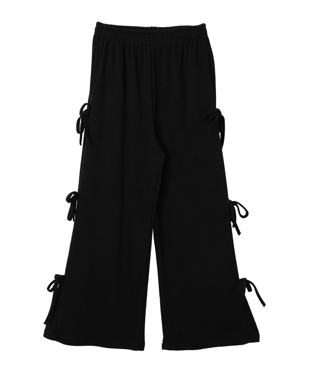 WEGO サイドリボンスウェットパンツ 
