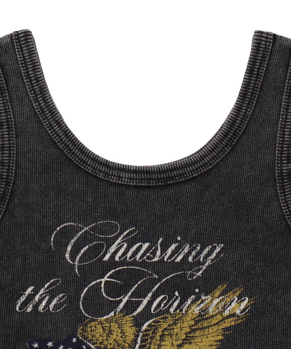 WEGO ヴィンテージウォッシュグラフィックタンク 