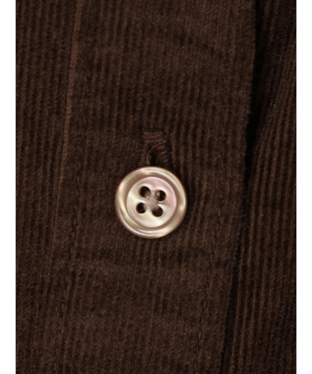 CRAFT STANDARD BOUTIQUE コーデュロイバンドカラーシャツ 