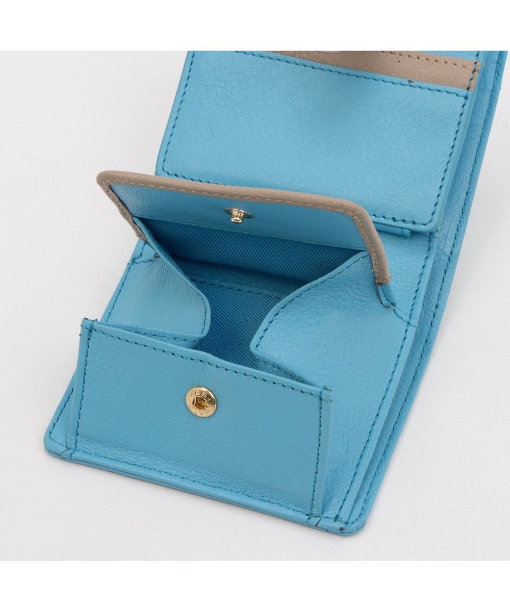 UNBILLION アトランタ ATLANTA / 牛革二つ折りカラーコンビウォレット 