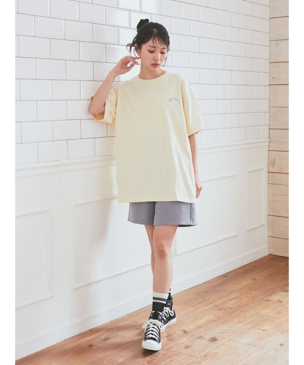 earth music&ecology Ｌｅｅ×ｅ．ｍ．ａ．ｅ　ＢＵＬＬＤＯＧ　ＰＲＩＮＴ　ＴＥＥ 