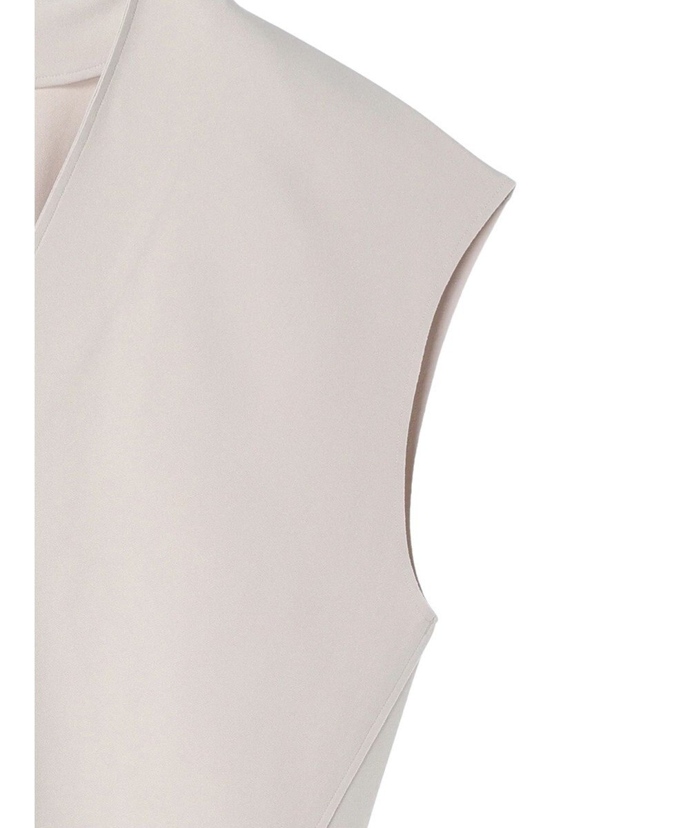 AMERICAN HOLIC クレープジョーゼットＶネックベスト 