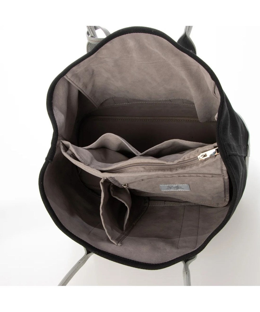 UNBILLION cachecache パーテーションキャンバストートバッグL 