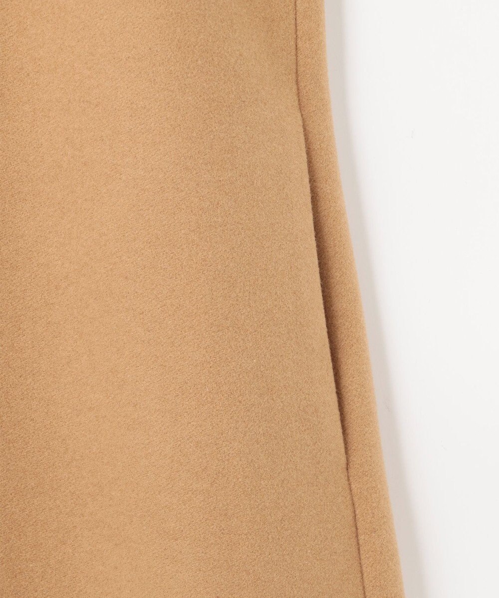 組曲 【WEB限定】ウールモッサ フーデットロングコート 