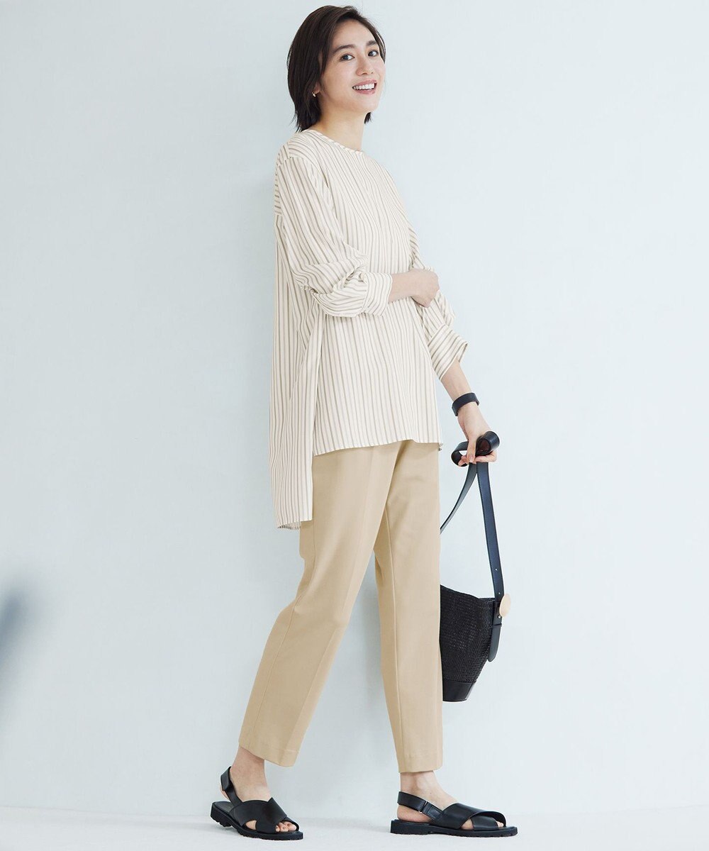 自由区 【SHIHOさん着用・洗える】SOMELOSチュニック ブラウス 