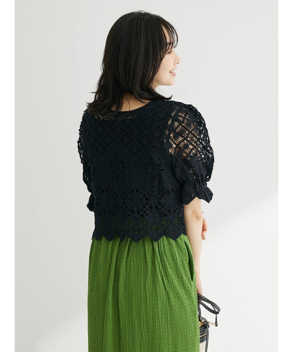 Green Parks ・ＳＵＧＡＲ　ＳＰＯＯＮ　２ｗａｙクロシェカーディガン 