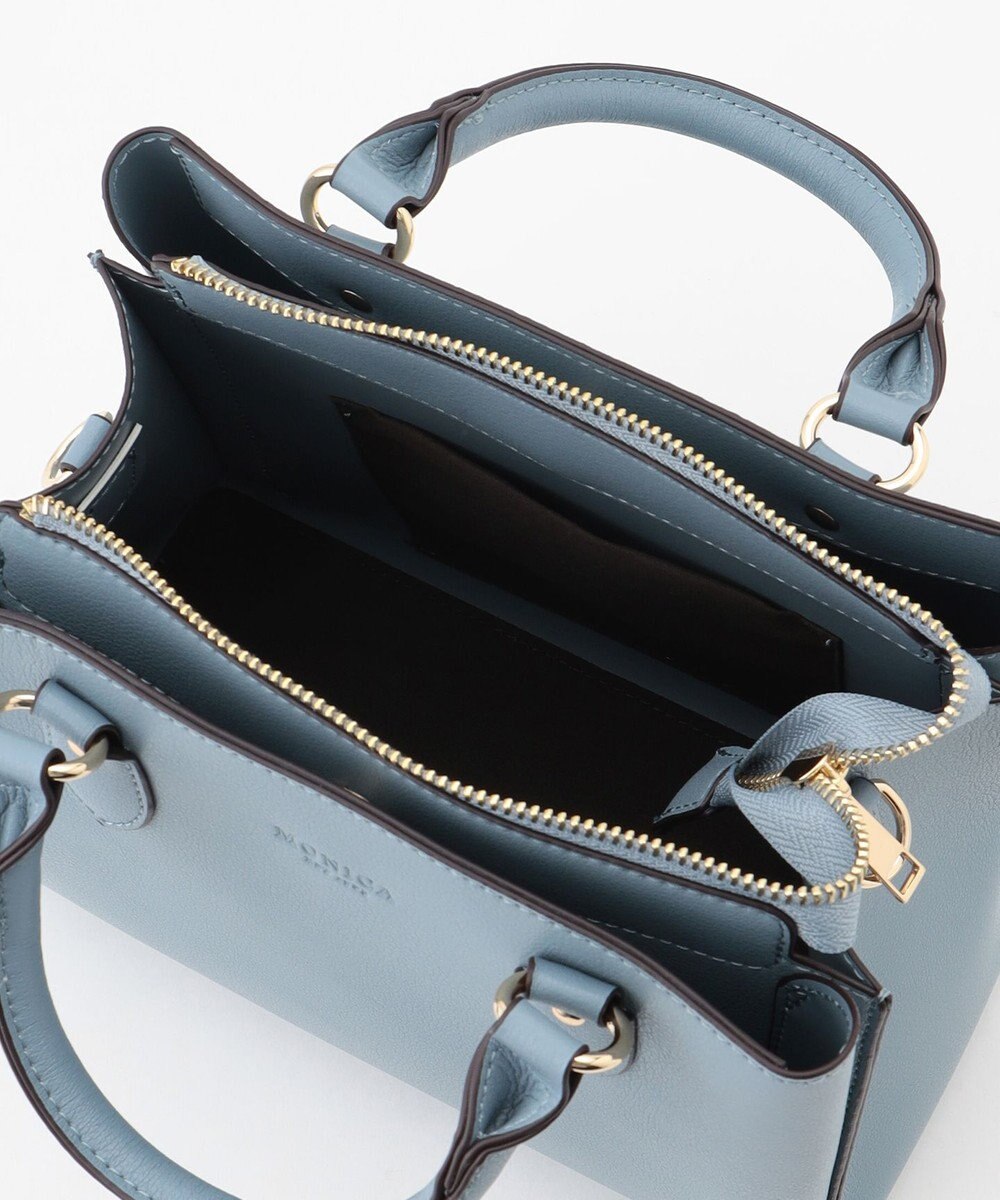 LA BAGAGERIE 【MONICA】スクエア2WAYハンドバッグ 