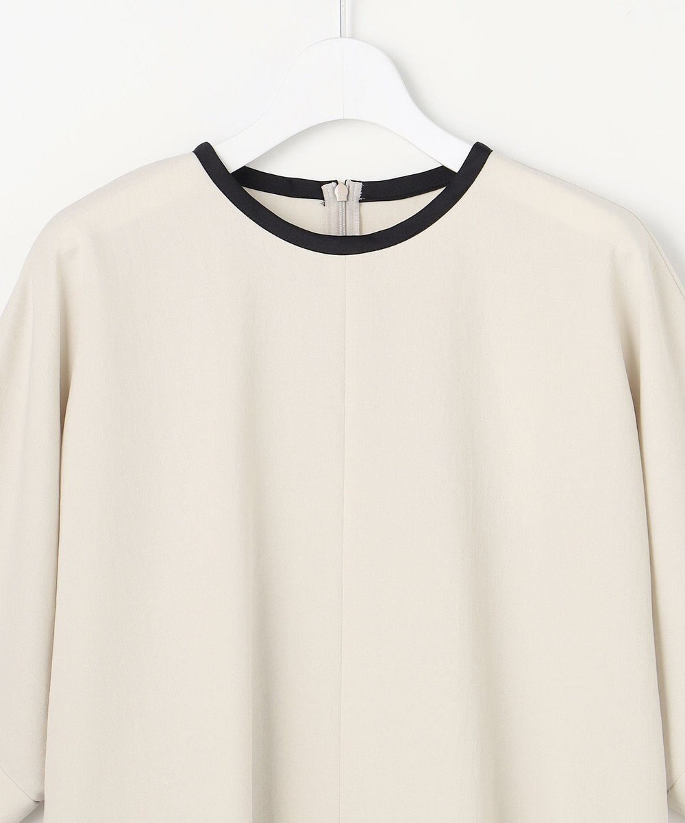 自由区 【セットアップ対応】テクスチャードスーツ ブラウス 