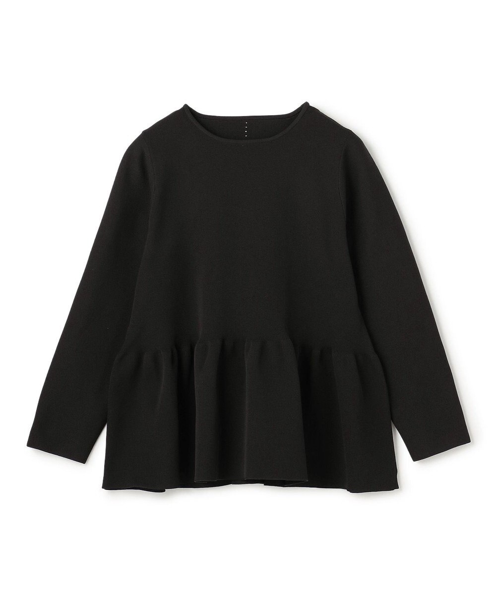 UNFILO BEAUTY FORM KNIT ペプラムセットアップ 