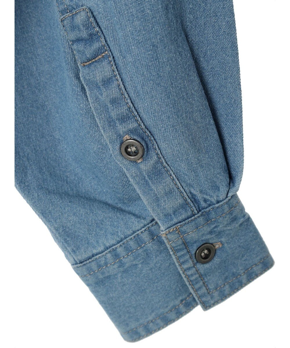 Green Parks ・ＳＵＧＡＲ　ＳＰＯＯＮ　クロップドデニムシャツ 