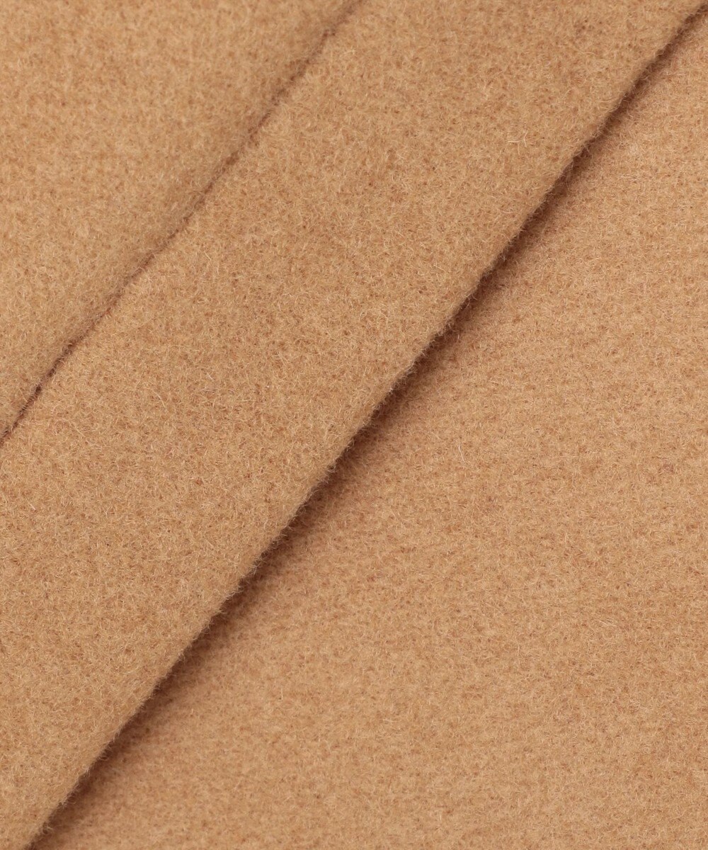 組曲 【WEB限定】ウールモッサ フーデットロングコート 