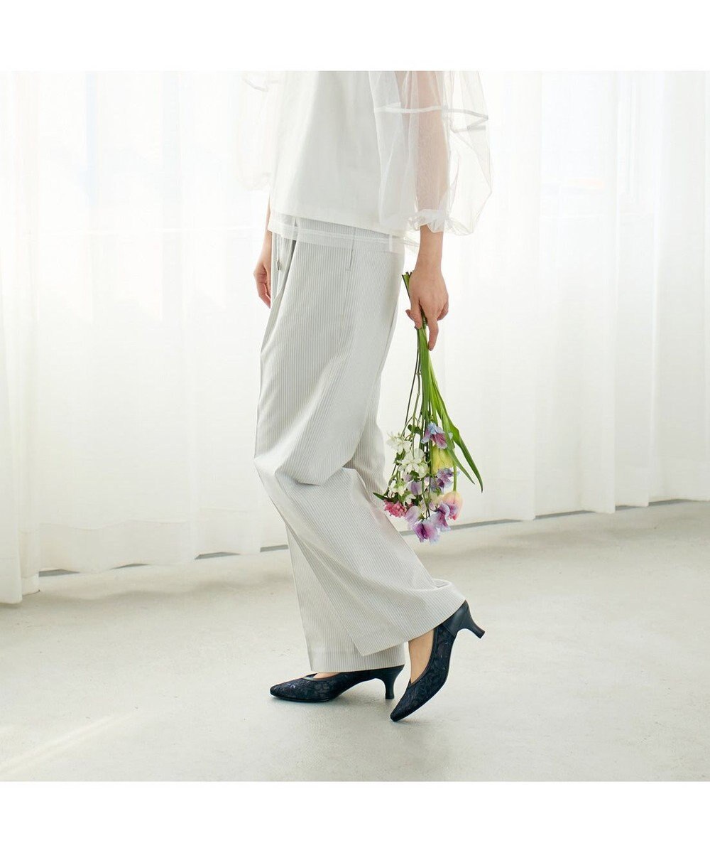 Riz raffinee <Riz raffinee>Ｖカットレースパンプス 