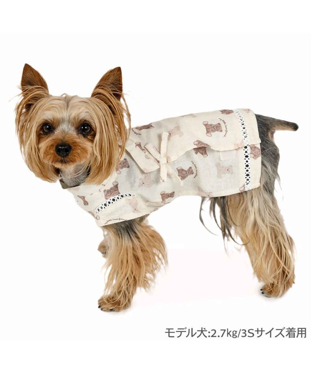 PET PARADISE ペットパラダイス 甚平 《くま いっぱい柄》 小型犬 