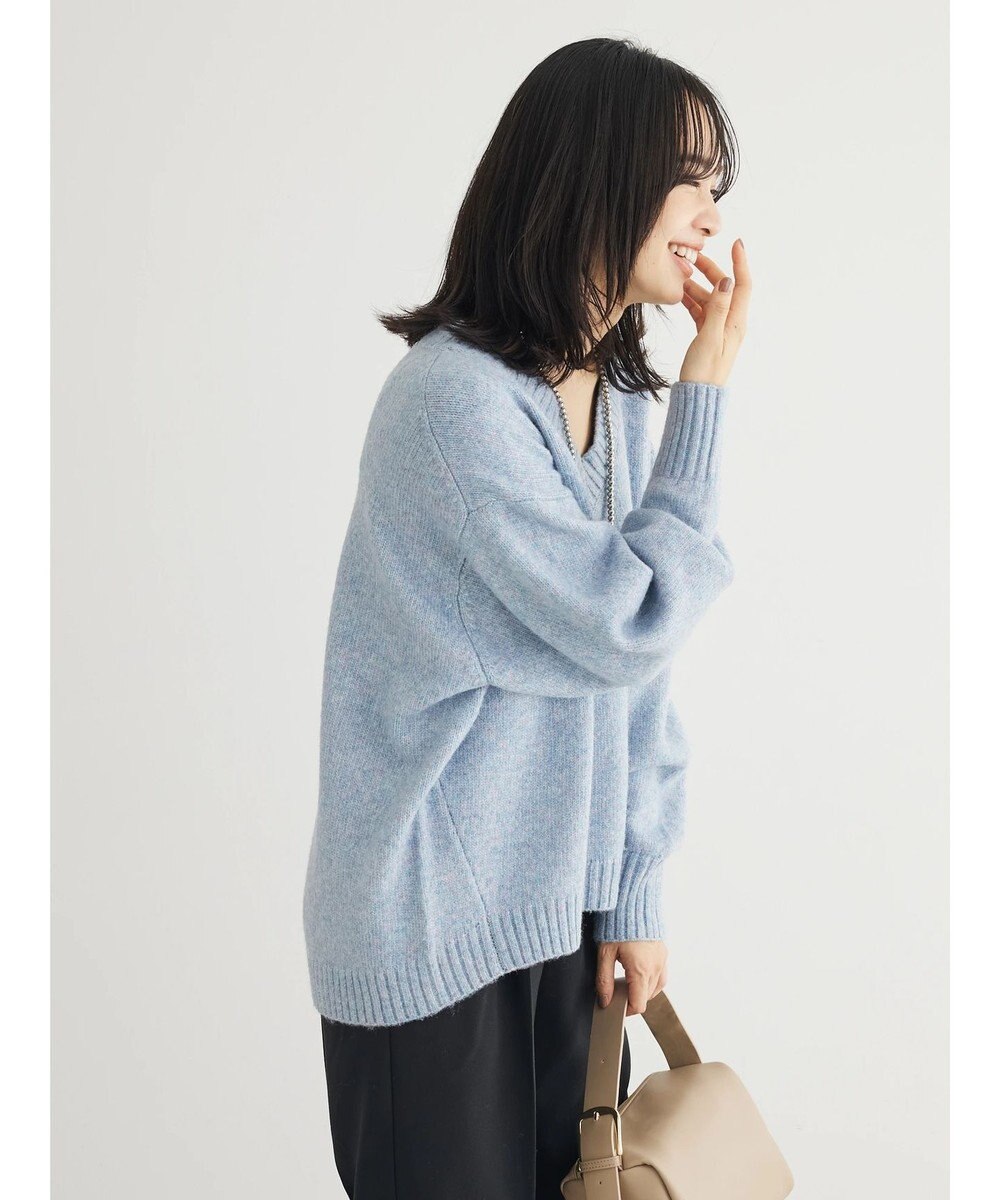 Green Parks ＭｉｘカラーＶネックニットプルオーバー 