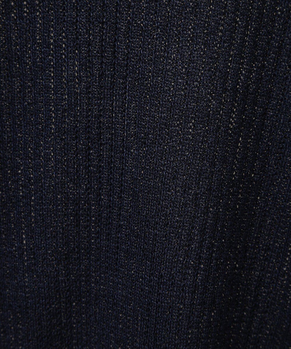 AMERICAN HOLIC メタルライクニットポロ 