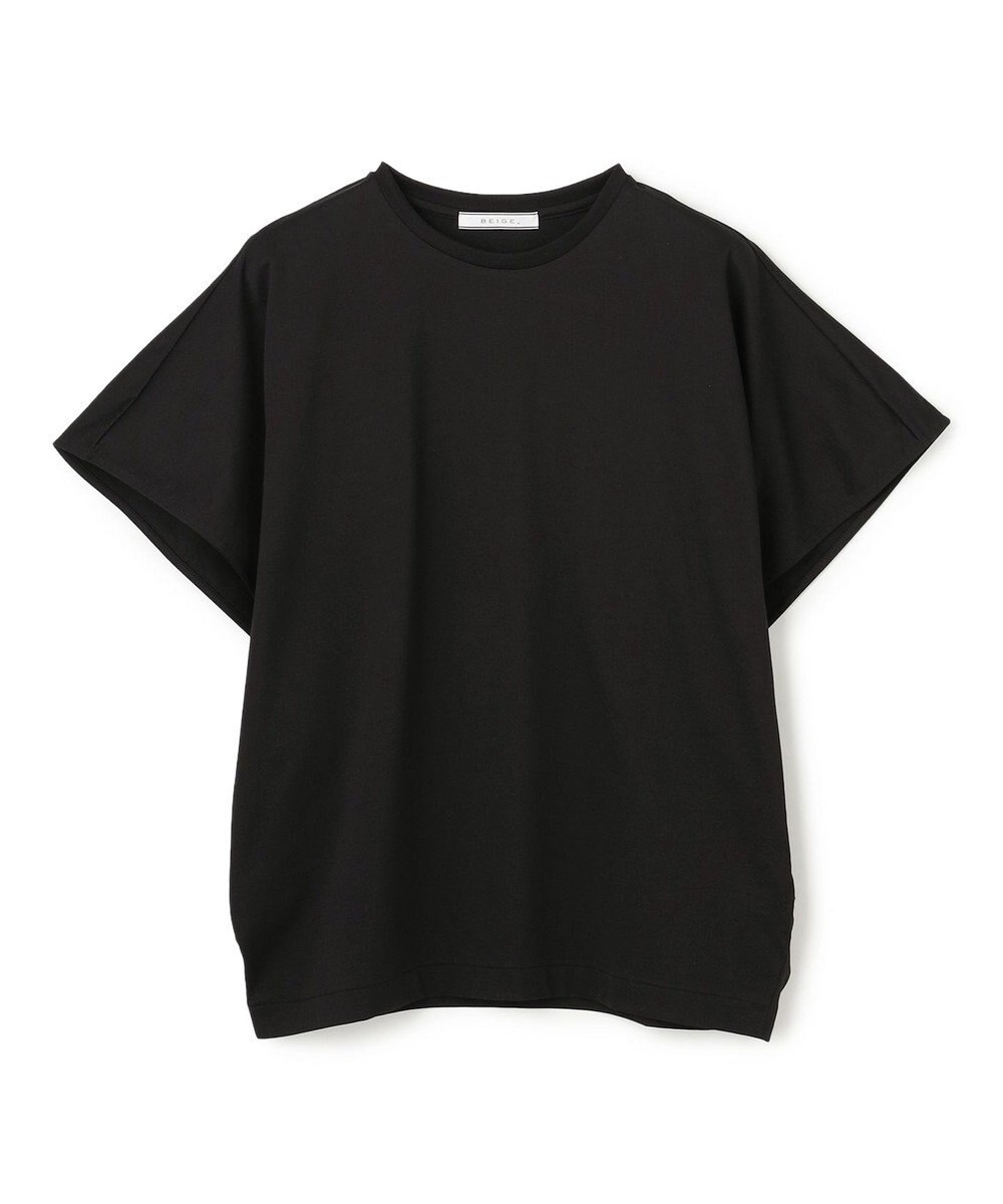 BEIGE， DIOP / スビンコットン ドレープTシャツ 