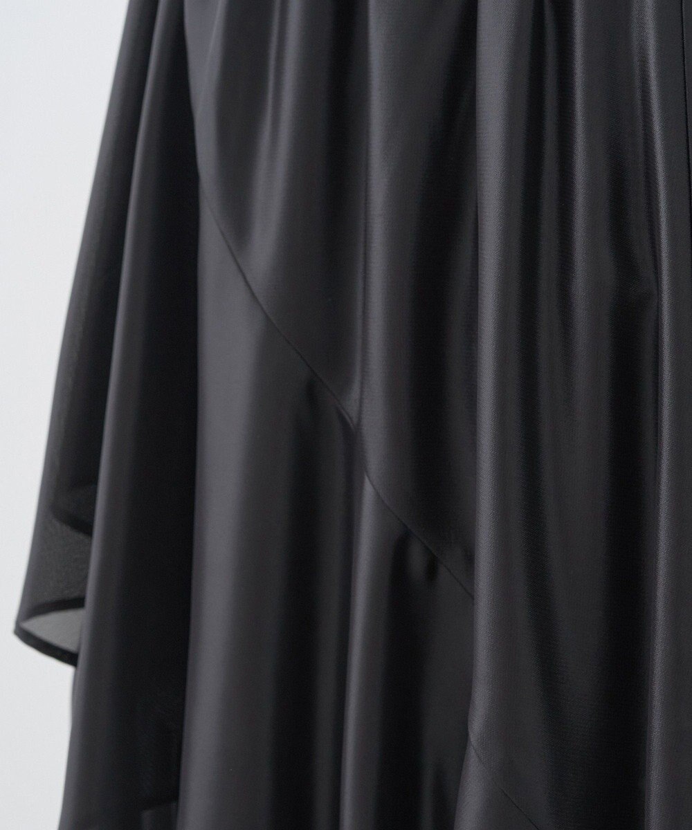 earth music&ecology シャイニーラッフルスカート 