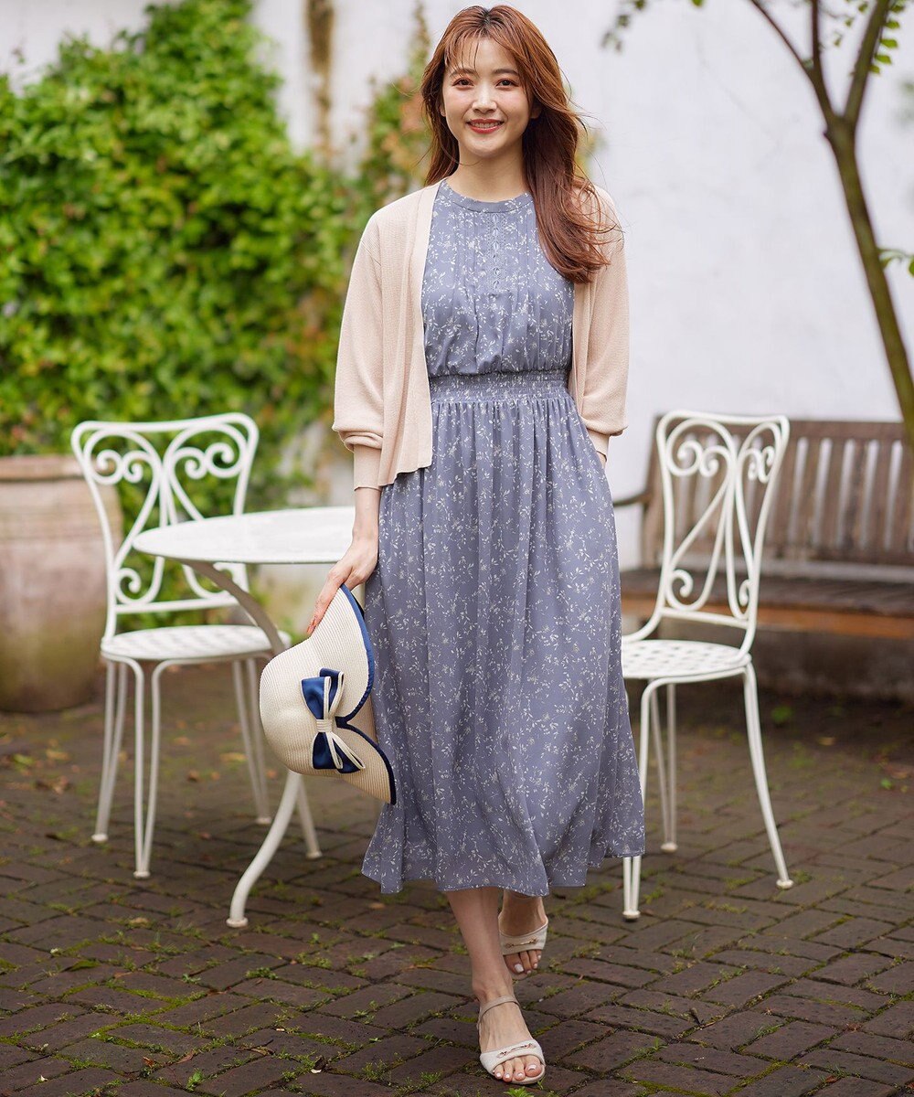 ANY SIS S 【洗える】ショートレングストッパー カーディガン 