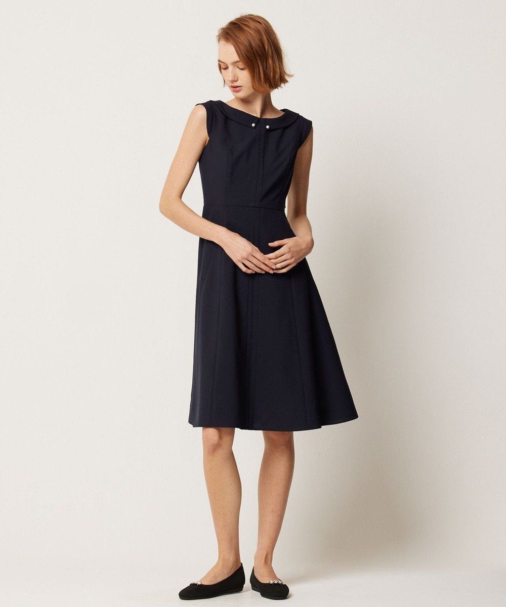 TOCCA 【消臭・吸水速乾・洗える】SUMMER ENTRANCE 襟付きドレス 