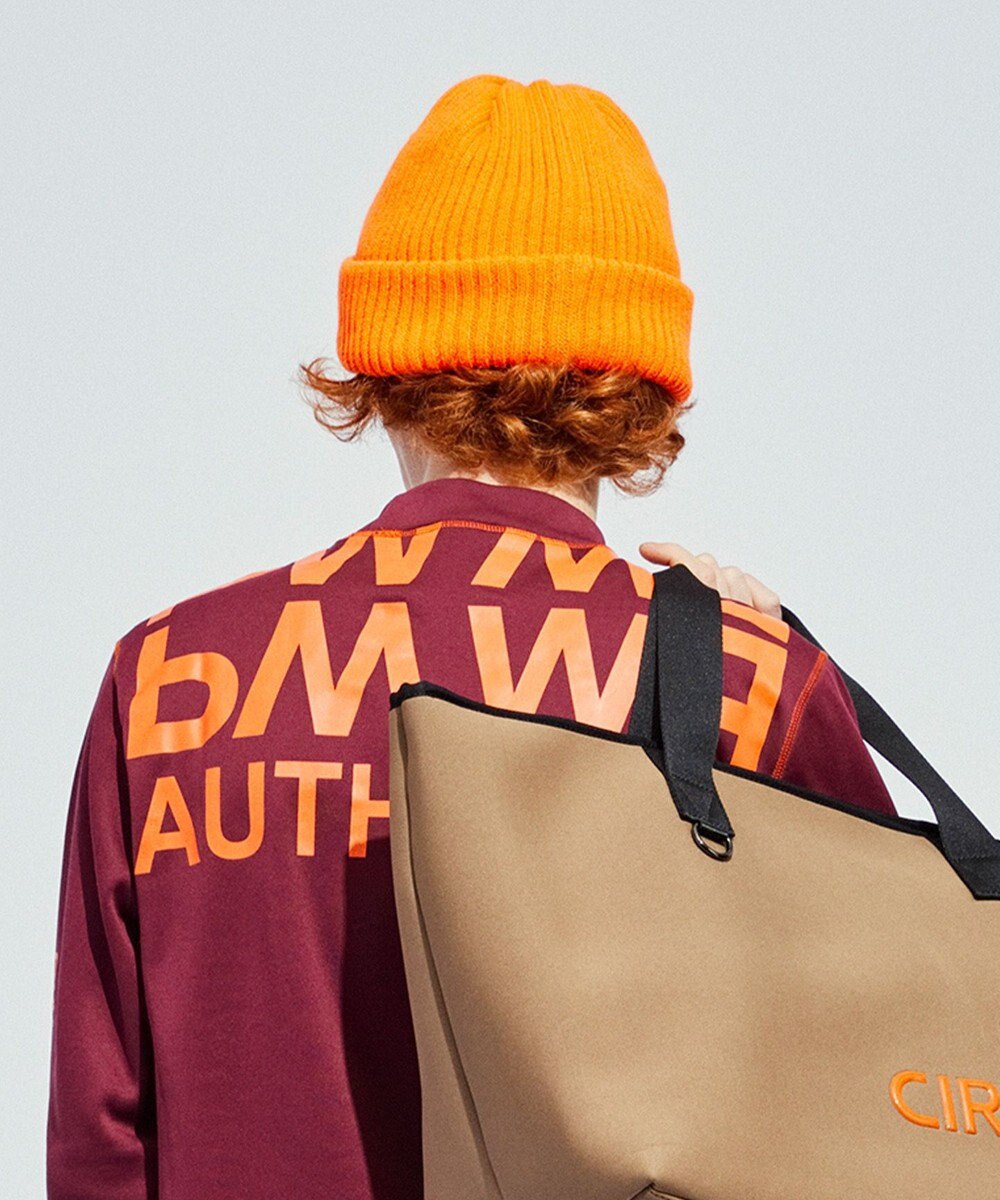 PW CIRCULUS 【手洗い可能】【UNISEX】POPカラー ニットキャップ 