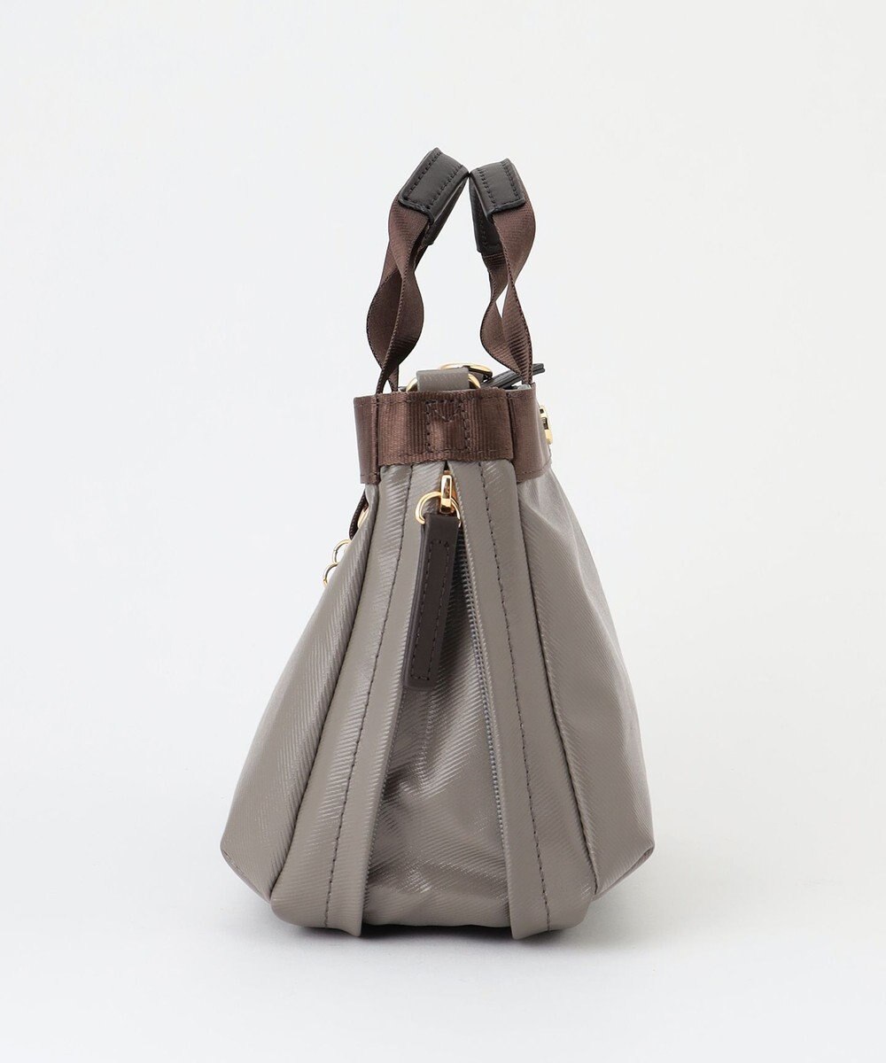 LA BAGAGERIE 【コットン×ポリウレタン】シャイニーミニマムトート 